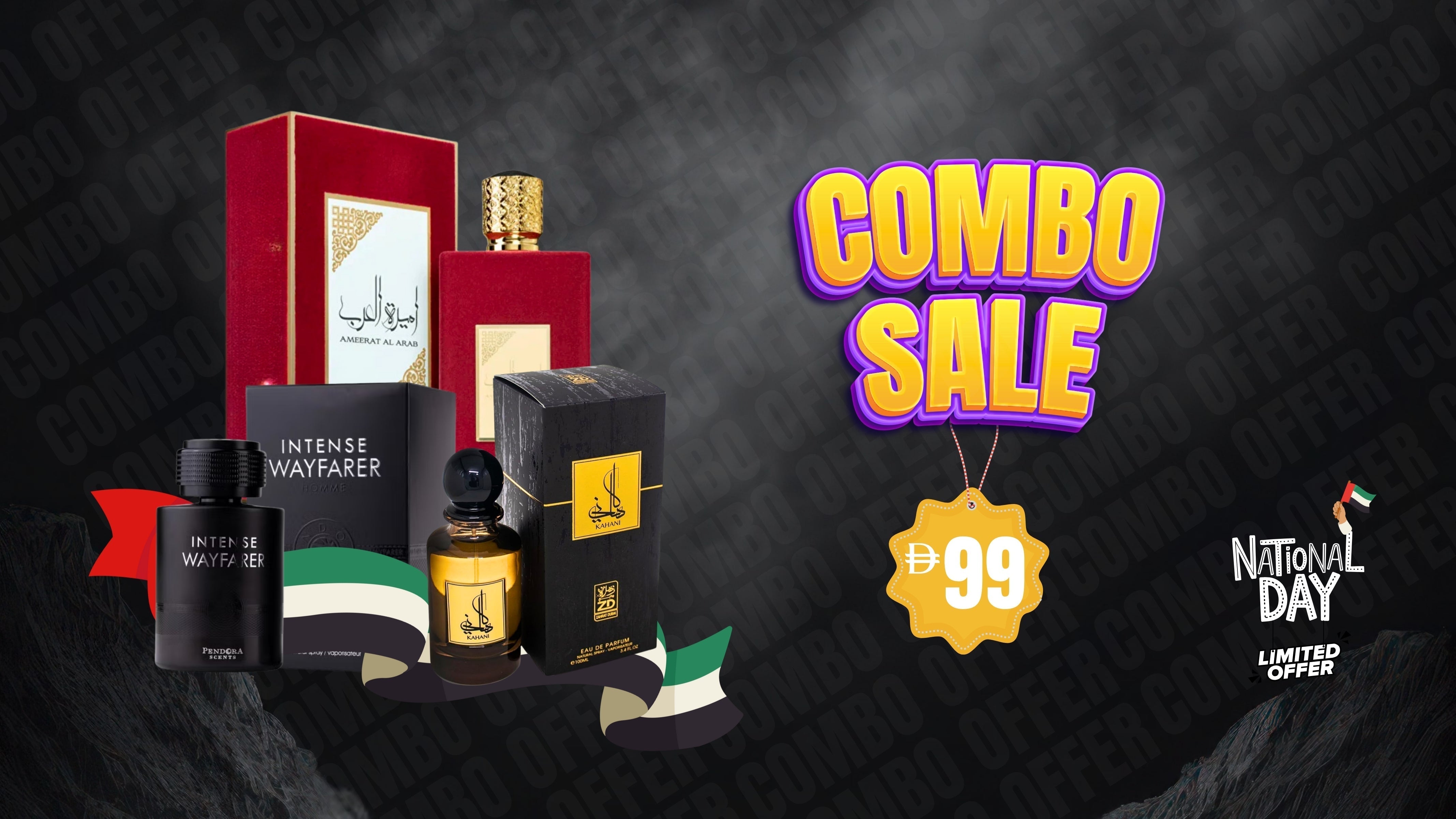 🇦🇪 Celebrate UAE National Day with Our Exclusive Perfume Combo – Only AED 99!
